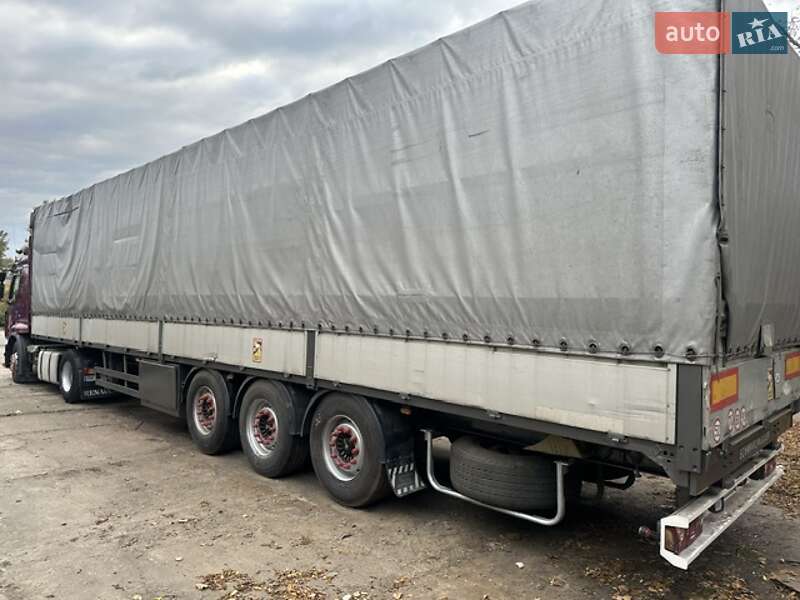 Бортовий напівпричіп Schwarzmuller SPA-3E 2008 в Рівному