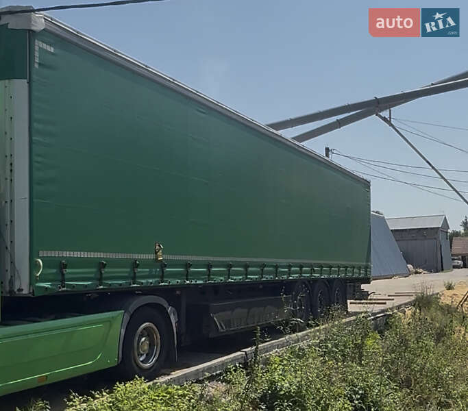 Тентованный борт (штора) - полуприцеп Schwarzmuller SPA-3E 2011 в Черновцах