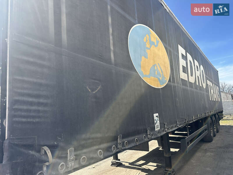 Тентованный борт (штора) - полуприцеп Schwarzmuller SPA-3E 2007 в Бородянке