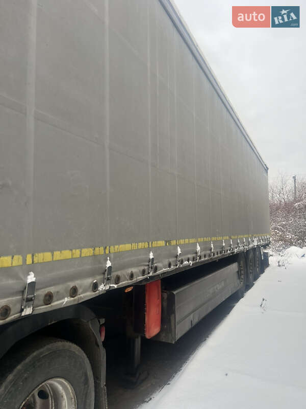 Тентованный борт (штора) - полуприцеп Schwarzmuller SPA-3E 2005 в Ужгороде