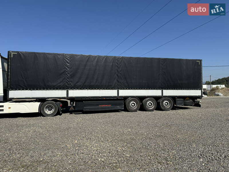 Бортовой полуприцеп Schwarzmuller SPA 2012 в Иршаве