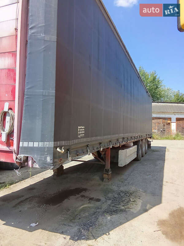 Тентований борт (штора) - напівпричіп Schwarzmuller SPA 2000 в Жидачові