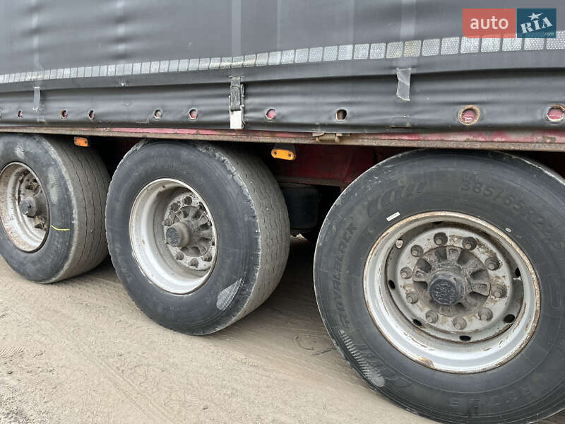 Тентований борт (штора) - напівпричіп Schwarzmuller SPA 2000 в Жидачові