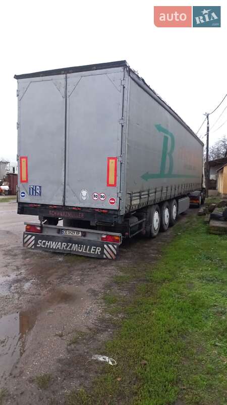 Тентованный борт (штора) - полуприцеп Schwarzmuller SPA 1998 в Кропивницком фото 6 Тентованный борт (штора) - полуприцеп Schwarzmuller SPA 1998 в Кропивницком