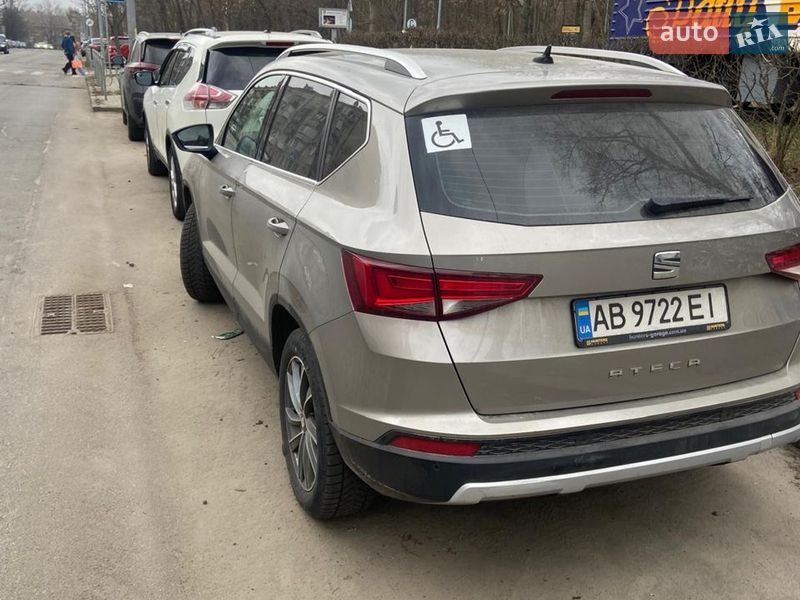 Внедорожник / Кроссовер SEAT Ateca 2018 в Вышгороде