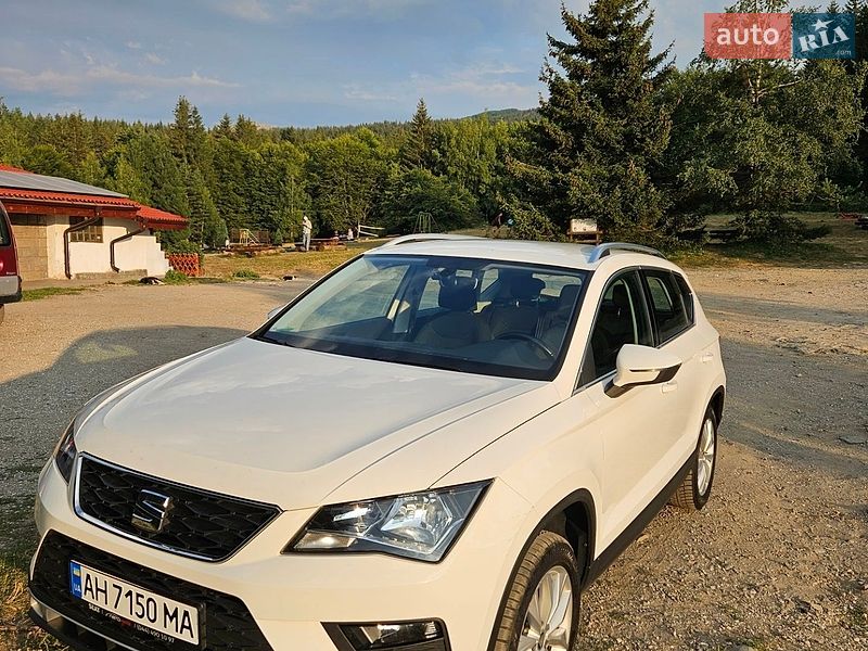 2018 Seat Ateca, VIN VSSZZZ5FZK6507445:plate — zdjęcie 1 (autoria)