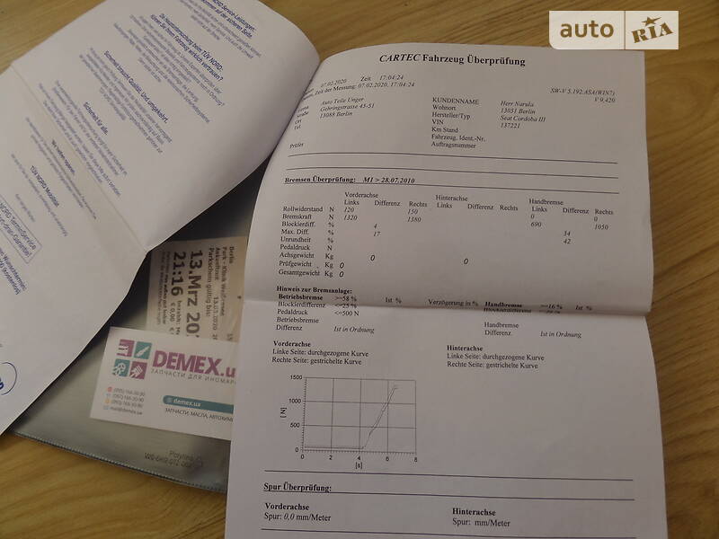 Седан SEAT Cordoba 2004 в Дрогобыче
