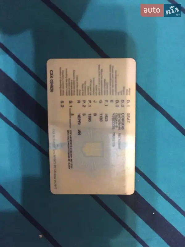 Седан SEAT Cordoba 2006 в Боровой документ 2 фото Седан SEAT Cordoba 2006 в Боровой документ