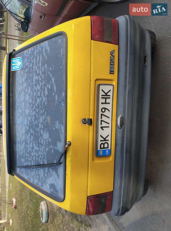 Хетчбек SEAT Ibiza 1992 в Кривому Розі