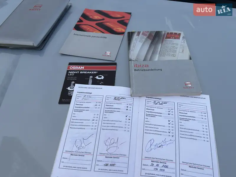 Хэтчбек SEAT Ibiza 2004 в Киеве документ