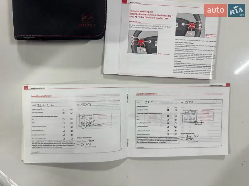 Хэтчбек SEAT Ibiza 2010 в Киеве документ