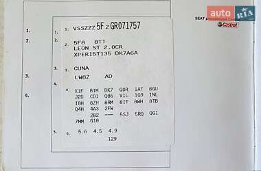 Универсал SEAT Leon 2015 в 