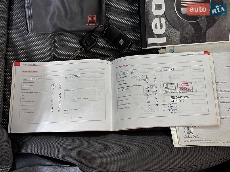 Хэтчбек SEAT Leon 2006 в Стрые документ