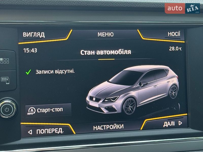 Хэтчбек SEAT Leon 2018 в Киеве