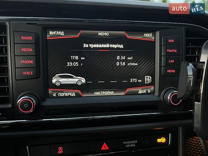 Хетчбек SEAT Leon 2015 в Дніпрі