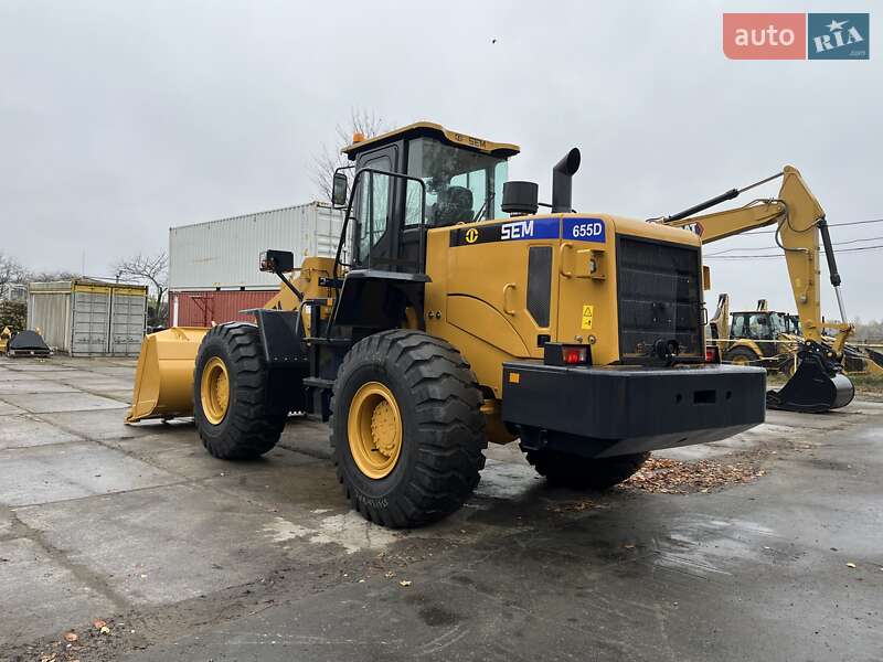 Фронтальный погрузчик SEM 655 2025 в Киеве