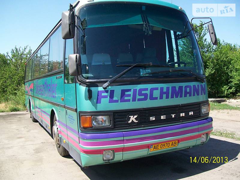 Туристический / Междугородний автобус Setra 215 1993 в Павлограде