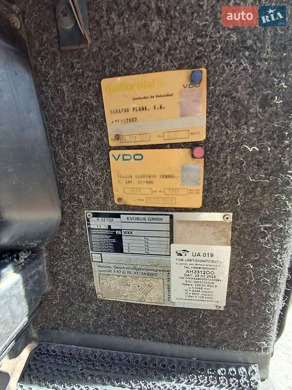 Туристичний / Міжміський автобус Setra S 315 1998 в Харкові фото 22 Туристичний / Міжміський автобус Setra S 315 1998 в Харкові