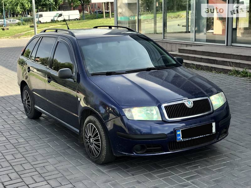 Універсал Skoda Fabia 2002 в Дніпрі