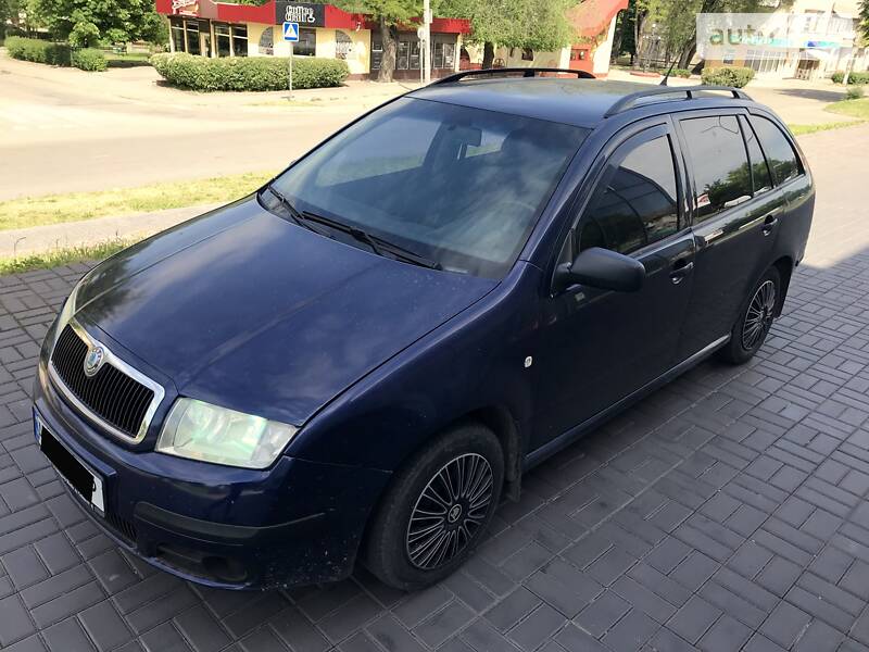 Універсал Skoda Fabia 2002 в Дніпрі
