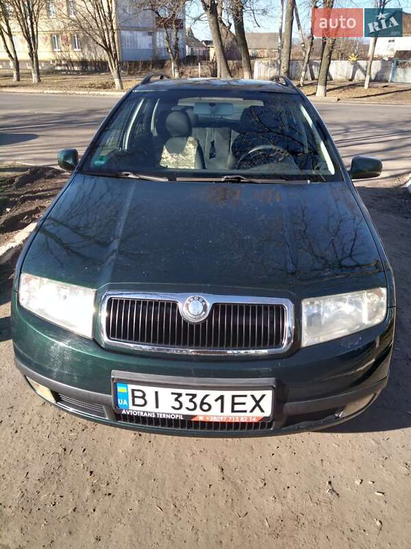 Универсал Skoda Fabia 2002 в 