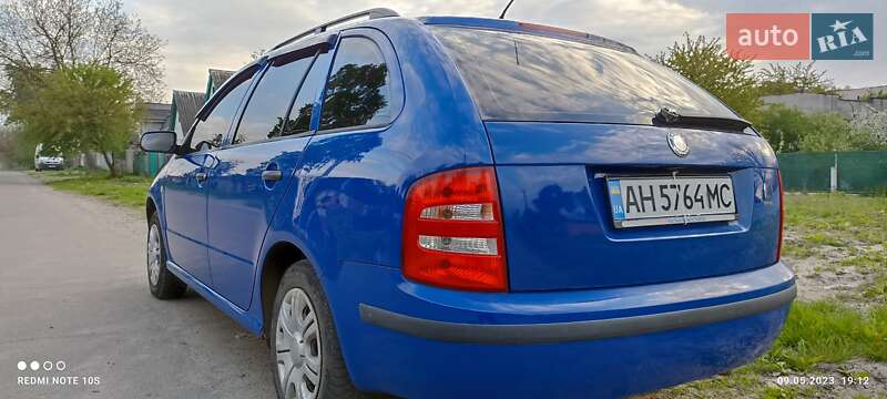 Универсал Skoda Fabia 2003 в Звенигородке
