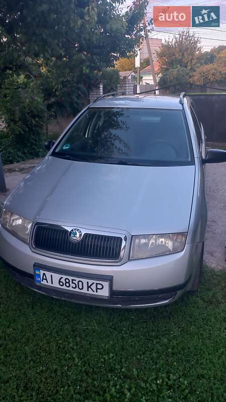 Универсал Skoda Fabia 2002 в Згуровке