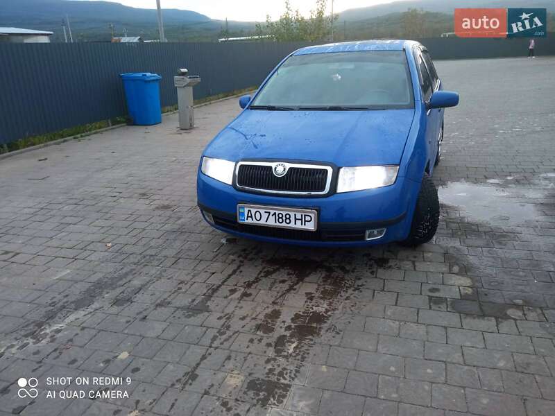 Хетчбек Skoda Fabia 2002 в Тячеві