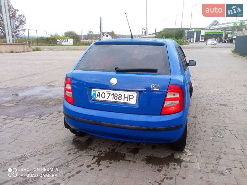 Хетчбек Skoda Fabia 2002 в Тячеві