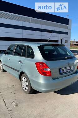 Универсал Skoda Fabia 2010 в Вишневом