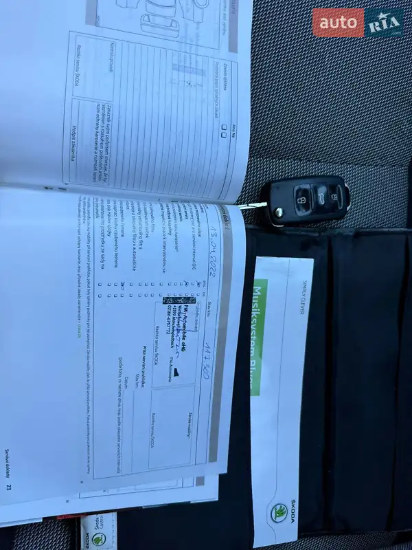 Хэтчбек Skoda Fabia 2012 в Стрые документ