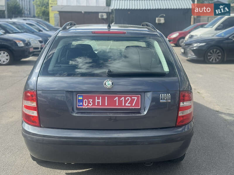 Универсал Skoda Fabia 2007 в Чернигове