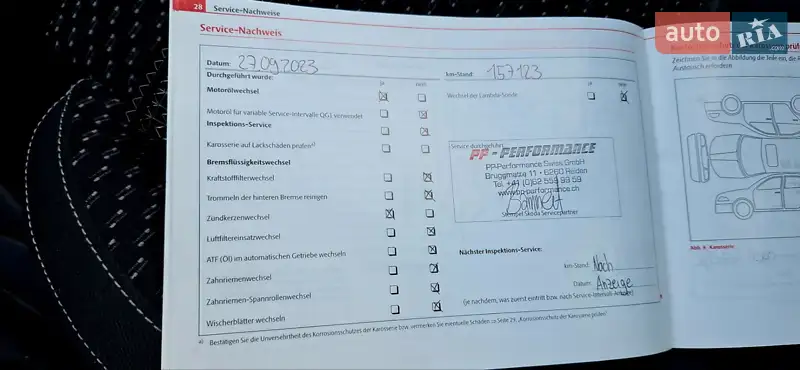 Хэтчбек Skoda Fabia 2010 в Львове документ