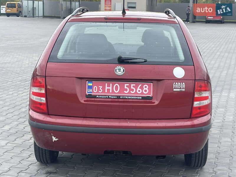 Универсал Skoda Fabia 2007 в Луцке