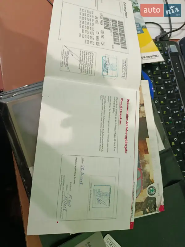 Универсал Skoda Fabia 2007 в Шаргороде документ 3 фото Универсал Skoda Fabia 2007 в Шаргороде документ