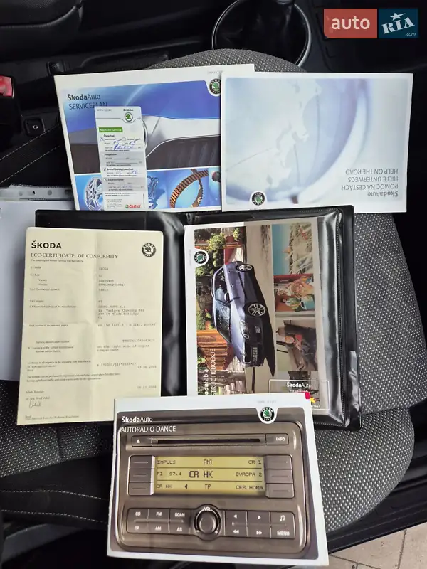 Хэтчбек Skoda Fabia 2009 в Луцке документ