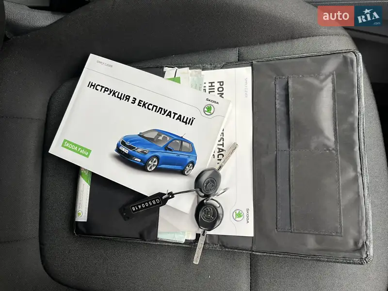 Хэтчбек Skoda Fabia 2016 в Виннице документ 2 фото Хэтчбек Skoda Fabia 2016 в Виннице документ
