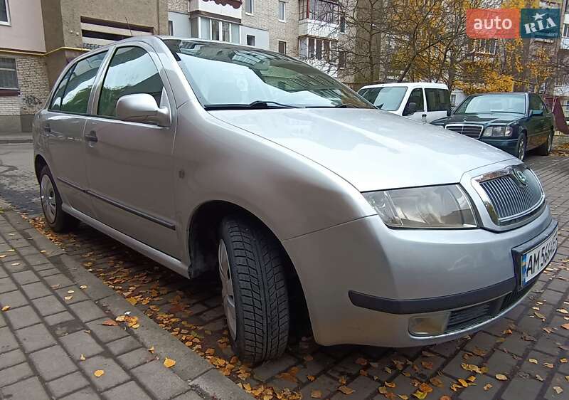 Хэтчбек Skoda Fabia 2002 в Луцке