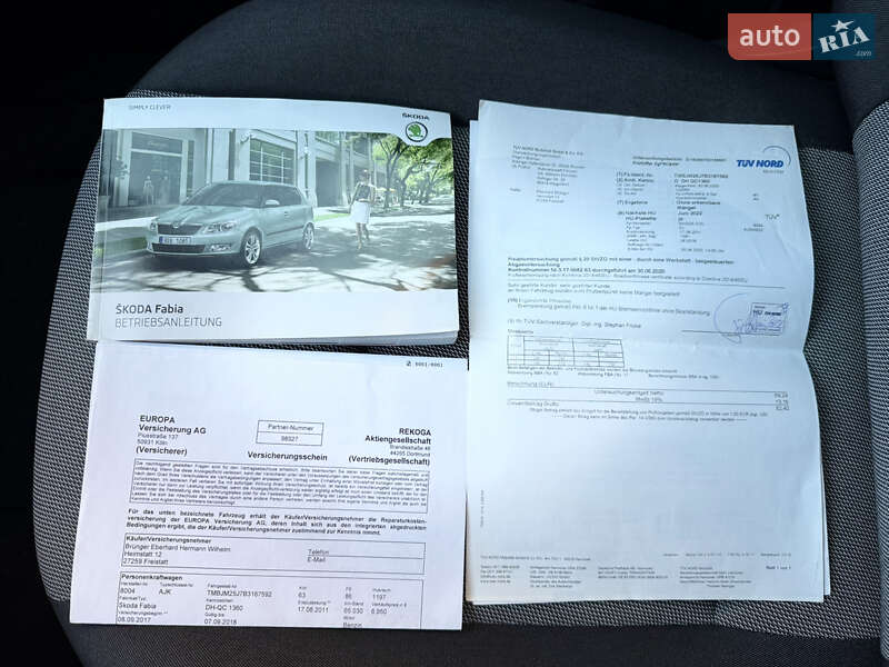 Універсал Skoda Fabia 2011 в Луцьку