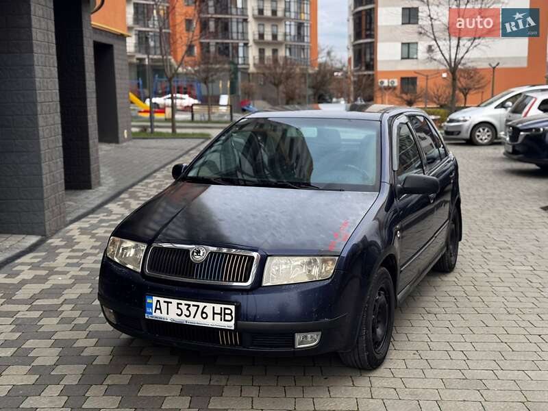Хетчбек Skoda Fabia 2001 в Івано-Франківську