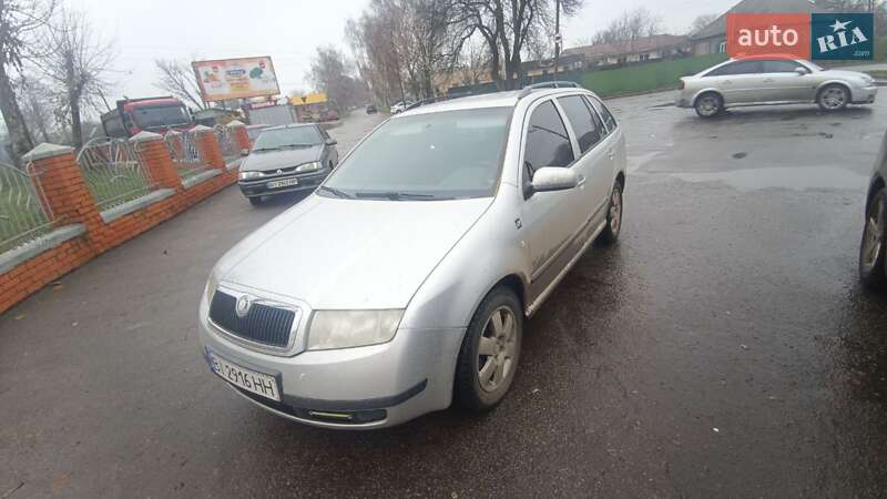 Универсал Skoda Fabia 2005 в Гребенке фото Универсал Skoda Fabia 2005 в Гребенке