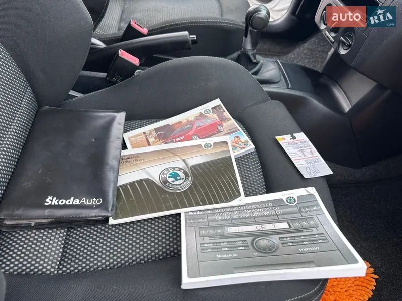 Универсал Skoda Fabia 2006 в Виннице документ