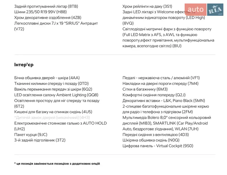 Внедорожник / Кроссовер Skoda Kodiaq 2023 в Кривом Роге документ