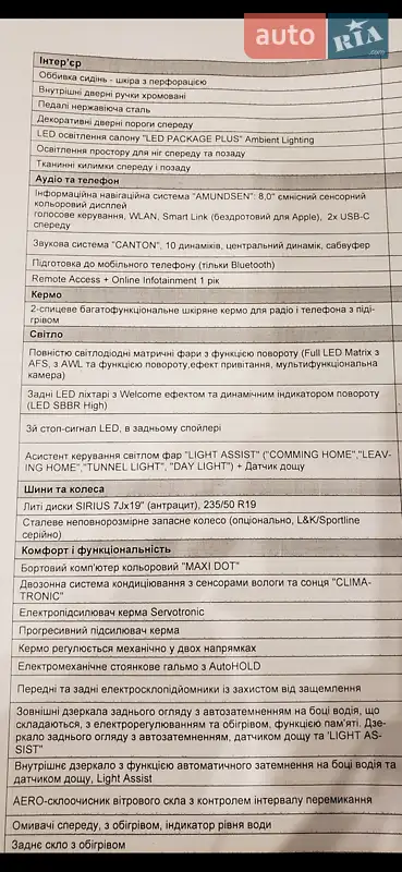 Внедорожник / Кроссовер Skoda Kodiaq 2022 в Вишневом документ