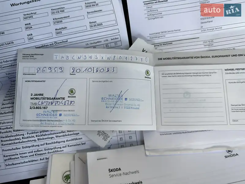 Позашляховик / Кросовер Skoda Kodiaq 2022 в Львові документ