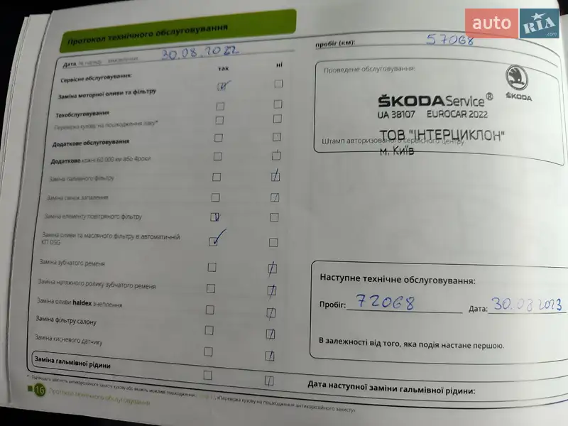 Внедорожник / Кроссовер Skoda Kodiaq 2020 в Киеве документ