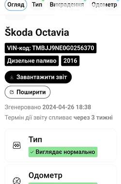 Универсал Skoda Octavia 2016 в Ровно