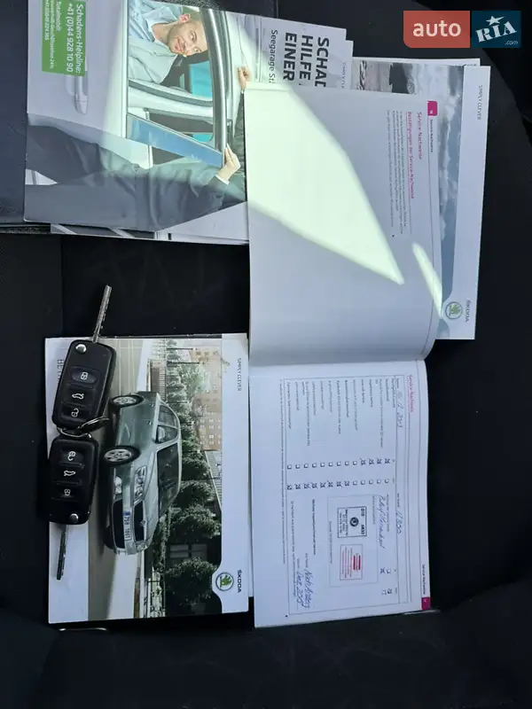 Універсал Skoda Octavia 2012 в Києві документ