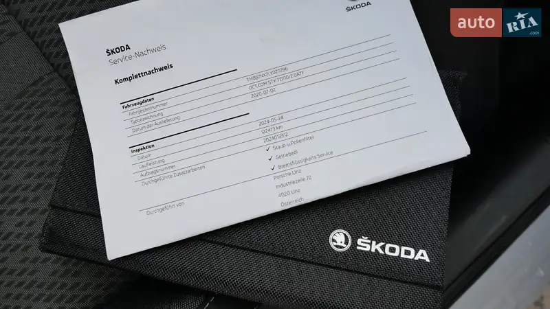 Универсал Skoda Octavia 2020 в Львове документ