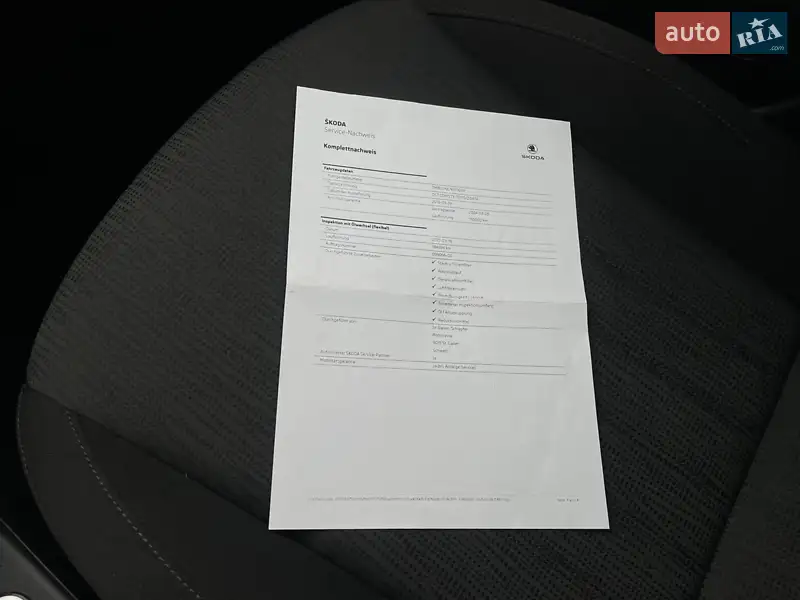 Универсал Skoda Octavia 2019 в Луцке документ 2 фото Универсал Skoda Octavia 2019 в Луцке документ